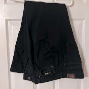 Women's Lee Relaxed Bootcut Jeans, sz 16 Short, Black denim